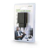 Energenie Napajalni adapter 2x USB, 2.1 A, črn, (20443491) | Shoptok.si