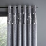 Catherine Lansfield Sive zavjese u setu 2 kom 117x183 cm Glamour – Cijene