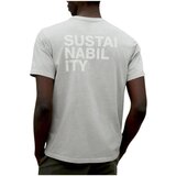 Ecoalf Majice s kratkimi rokavi - Siva Cene