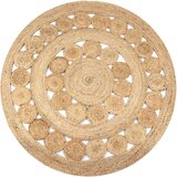 vidaXL Ukrasni pleteni tepih od jute 150 cm okrugli | shoptok.hr