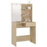  Toaletni stolić LED boja hrasta sonome 74 5 x 40 x 141 cm | shoptok.hr