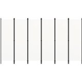 Sobna pregrada sa 6 panela bijela 300 x 180 cm | shoptok.hr