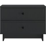  Noćni ormar Crna 62 x 34,5 x 47,5 cm Konstruirano drvo | Eponuda.ba