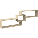 Maison Chic Stenska omarica - Zidna omarica 158x18x53 cm sonoma hrast inženirski les iu599, (22063393) | Shoptok.si