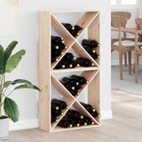  Stalak za vino 2 pcs Prirodna 62 x 25 x 62 cm | shoptok.hr