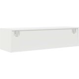 TV omarica bela 100x31x25,5 cm iz umetnega lesa, (21829773) | Shoptok.si