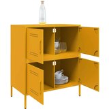 vidaXL Komoda boja senfa 68 x 39 x 79 cm čelični | shoptok.hr