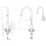 Sink Solution ema matt black- silikon | Shoptok.si