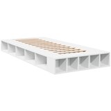  The Living Store Posteljni okvir bel 100x200 cm inženirski les - Posteljni Okvir, (21499838) | Shoptok.si