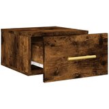  Zidni noćni ormarić boja dimljenog hrasta 35x35x20 cm | shoptok.hr