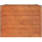  Povišena vrtna gredica boja hrđe 100x100x77 cm čelik COR-TEN | shoptok.hr