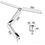  Brilagi - LED prigušiva stona lampa VARIO LED/15W/230V 3000-6000K bela | Eponuda.com