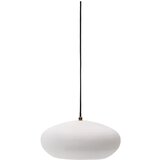 Kave Home Bijela viseća svjetiljka s metalnim sjenilom ø 40 cm Inda – | shoptok.hr