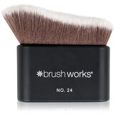 Brushworks Blending Face & Body Brush čopič za obraz in telo kabuki vrsta NO. 24 1 kos u