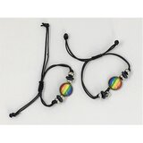Diverty Sex Nastavljiva zapestnica s krogom LGBT+ zastave, (21088095) | Shoptok.si