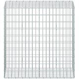  Gabion s žicom debljine 3,5 mm i mrežom 5x10 cm 50x100x100 cm | shoptok.hr