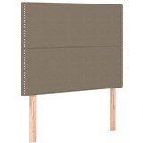 Maison Chic Posteljno vzglavje - Vzglavna omarica 2 kosa taupe 80x5x78/88 cm blago, (22078461) | Shoptok.si