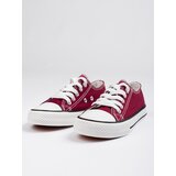 SHELOVET Burgundy teen lace-up sneakers | shoptok.hr