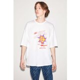 Grimelange Juice Oversize White T-shirt | Shoptok.si