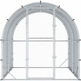 Kokošinjac Srebrna 200 x 200 x 200 cm Pocinčani čelik | shoptok.hr
