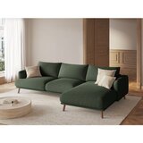 Micadoni Zelena kotna sedežna garnitura (desni kot/z ležalnikom) Naomi – | Shoptok.si