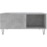  Stolić za kavu boja betona 80 x 80 x 36,5 cm konstruirano drvo | shoptok.hr