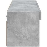 TV ormarić s LED svjetlima siva boja betona 100x30x30 cm | shoptok.hr