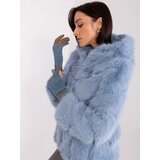 Wool Fashion Italia Gloves-AT-RK-238601.25P-Grey-Blue | Shoptok.si