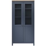 Maison Chic Komoda - Predalnik Hill siva 85x37x170,5 cm trdna borovina, (21718220) | Shoptok.si