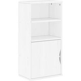  Bočni ormarić ODDA bijeli 40x24x79 cm puno drvo bor | shoptok.hr