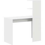  Stol s policom Bijelo 102 x 50 x 124 cm Konstruirano drvo | Eponuda.com