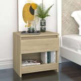  Noćni ormarići 2 kom boja hrasta sonome 40x30x39 cm od iverice | shoptok.hr