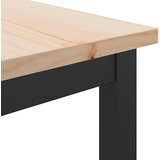  Stol Prirodna 100 x 40 x 101 cm Inženjerska drva i čelik | shoptok.hr