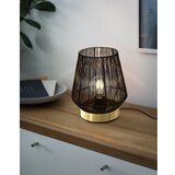 Eglo stolna svjetiljka ESCANDIDOS E27 26 cm crna mesing 99808 | shoptok.hr