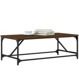  Stolić za kavu smeđa boja hrasta 100x50x35 cm konstruirano drvo | shoptok.hr