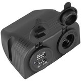 Peiying Auto punjač PY-CHR0005, Sa dodatnom utičnicom, 2xUSB, 3100 mA Cene