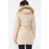 Dewberry Z6668 WOMEN'S COAT-BEIGE | Shoptok.si