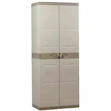 Garderobne omare Armoire de rangement en résine beige Bež