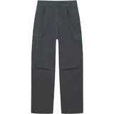 Pull&Bear Cargo hlače bazalt siva