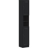 Set kupaonskih ormara od 2 dijela UTRECHT Crna | shoptok.hr