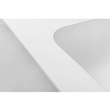 Sapho Bijeli dupli umivaonik od umjetnog kamena 180x51,5 cm Aruba – | shoptok.hr