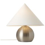 Ellos Home Bijela/u sjajno srebrnoj boji tekstilna stolna lampa (visina 38 cm) Connie – | shoptok.hr