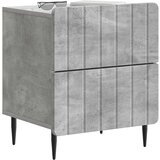  Noćni ormar s ladicama 2 pcs Betonska siva 43 x 34,5 x 49,5 cm | shoptok.hr