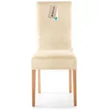 Bež raztegljiva prevleka za stol 48 cm Sento –