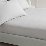Bianca Siva plahta s gumom od pamučnog perkala 90x190 cm Cotton Percale – | shoptok.hr
