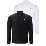 Dewberry DUAL SET G674 MENS SHIRTS-WHITE-BLACK Dewberry DUAL SET G674 MENS SHIRTS-WHITE-BLACK Slike
