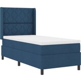  Krevet s opruga kutije s jastukom Plava 200 x 90 cm tkanina | shoptok.hr