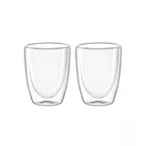 čaše staklene 300ml DUO set 2/1 053060