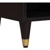 TV ormar s ladicama Crna 100 x 33 x 46 cm Čvrsto drvo manga | shoptok.hr