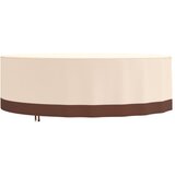 vidaXL Pokrivalo za vrtno pohištvo okroglo bež Ø 279x71 cm 600D Oxford | Shoptok.si